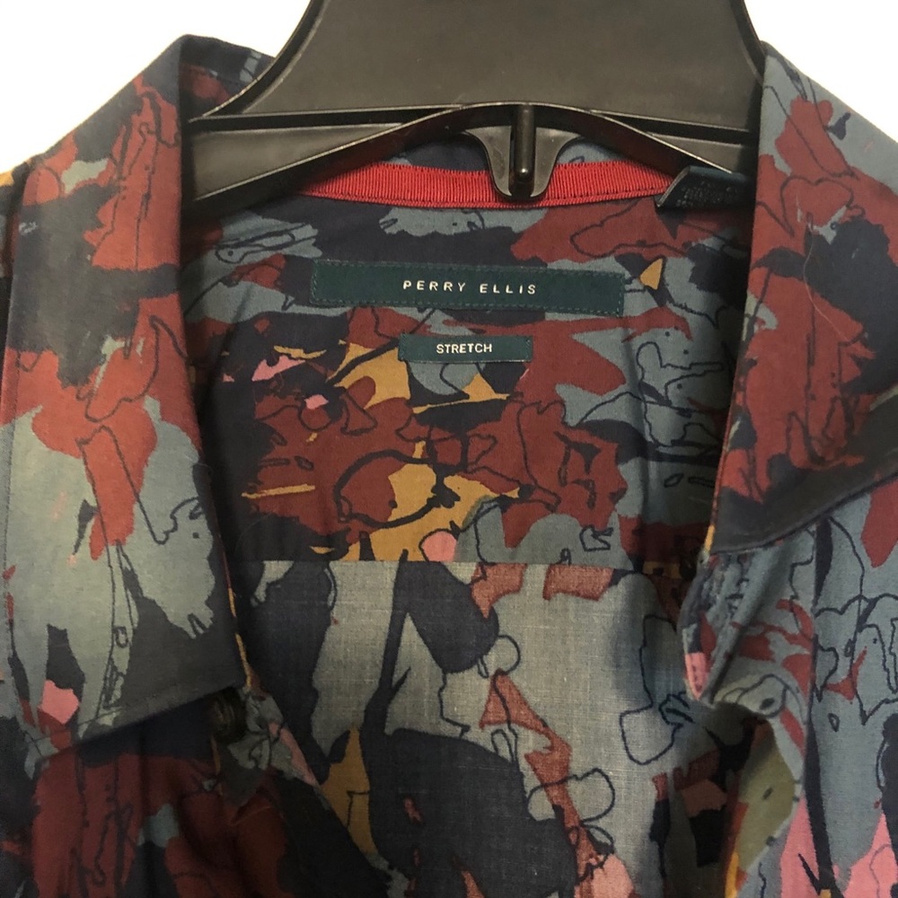 Perry Ellis button down XL - Picture 4 of 5